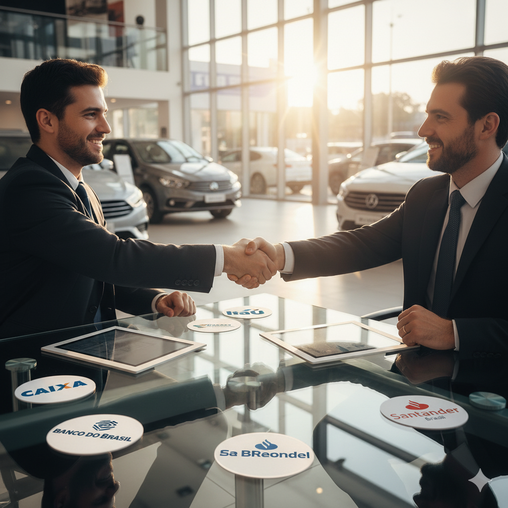 Parceria com Bancos